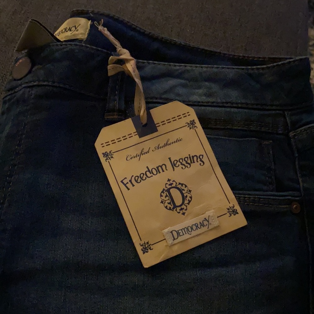 NWT Democracy Freedom Leggings Jeans